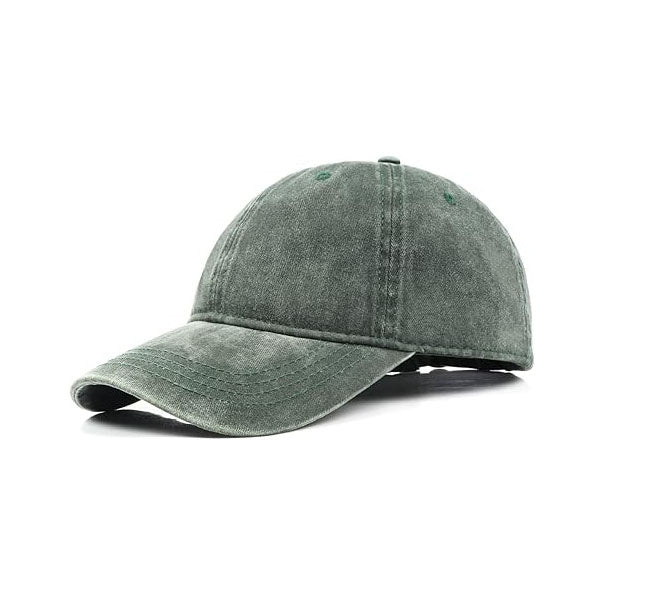 Gorra de Baseball lavada (Gris)